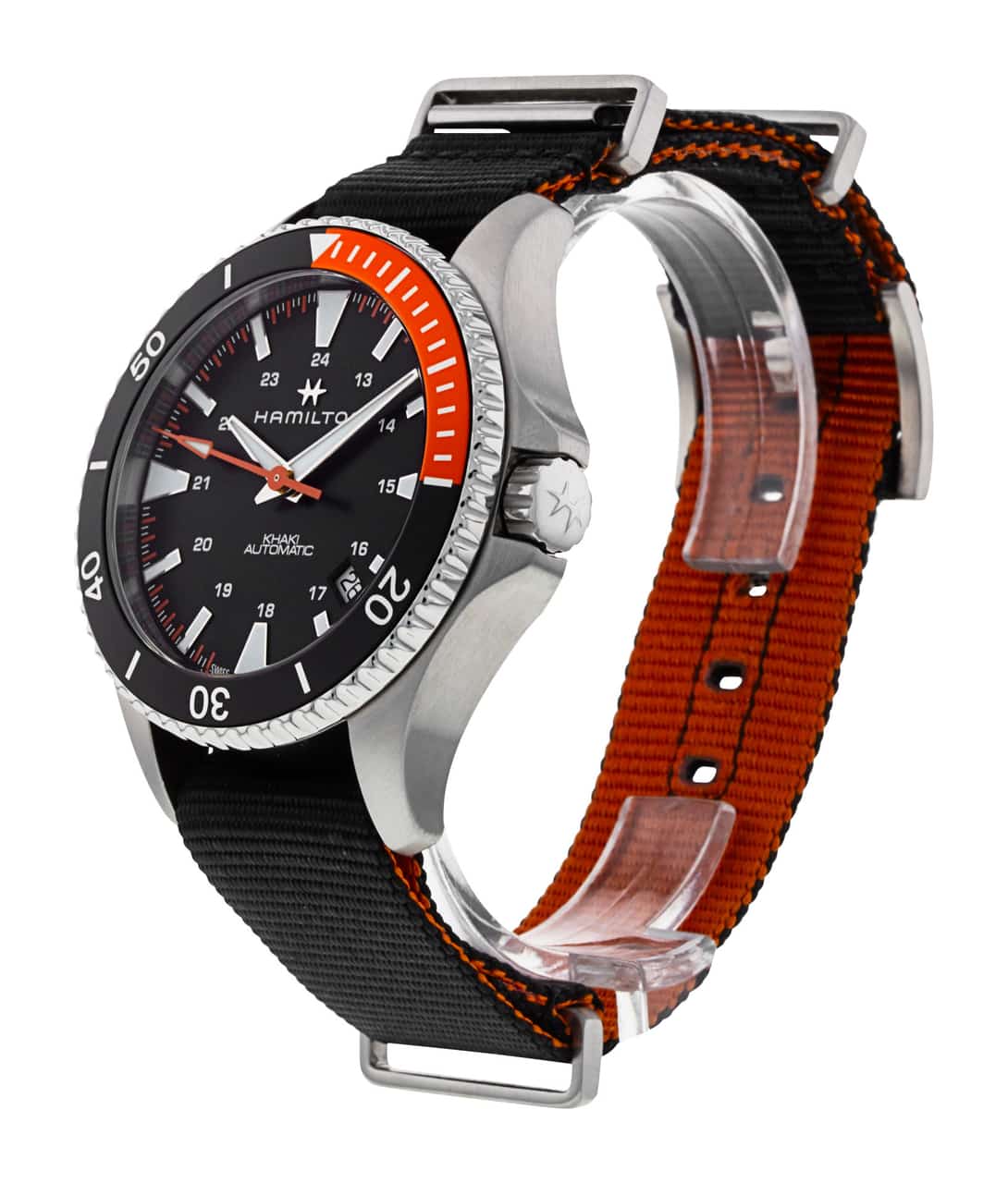 Pre Owned Hamilton Khaki Navy H82305931 Watch Watchfinder Co